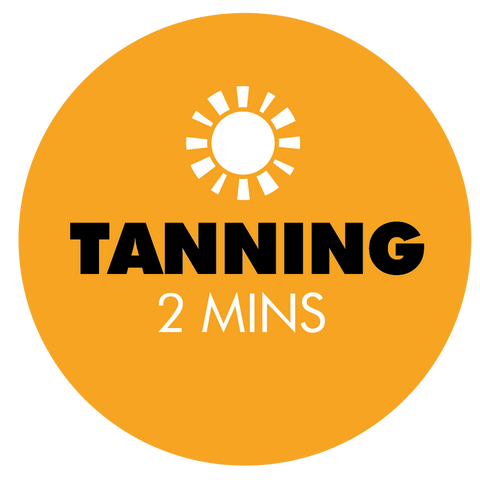 Stand Up Tanning Session